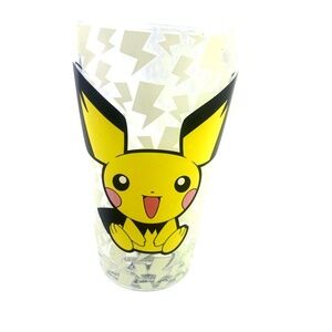 Pokemon Pikachu Drink Glass 2017 Just Funky Collectible 16oz Pichu Cup